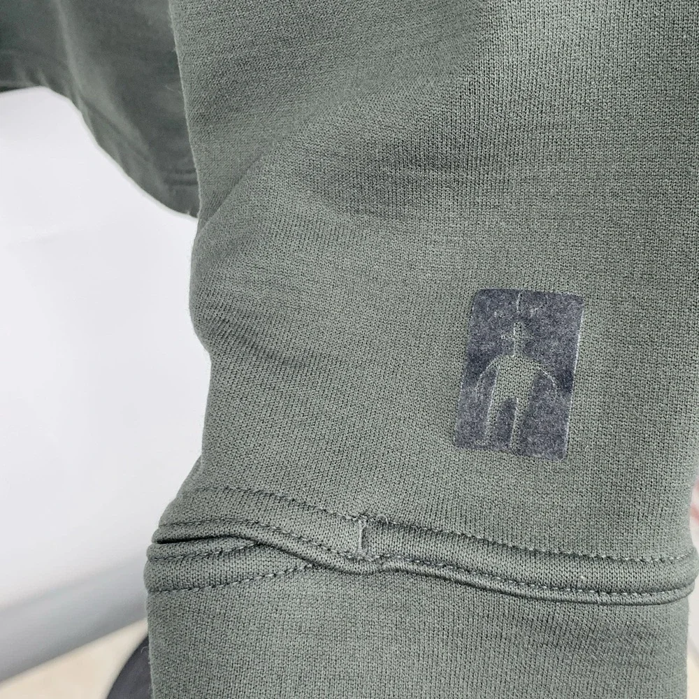 Smartwool‎ Men Size Medium Jacket Green Merino Wool Blend Zip Front Sweater Top